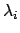 $\lambda_i$