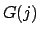 $G(j)$