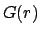 $\displaystyle G(r)$